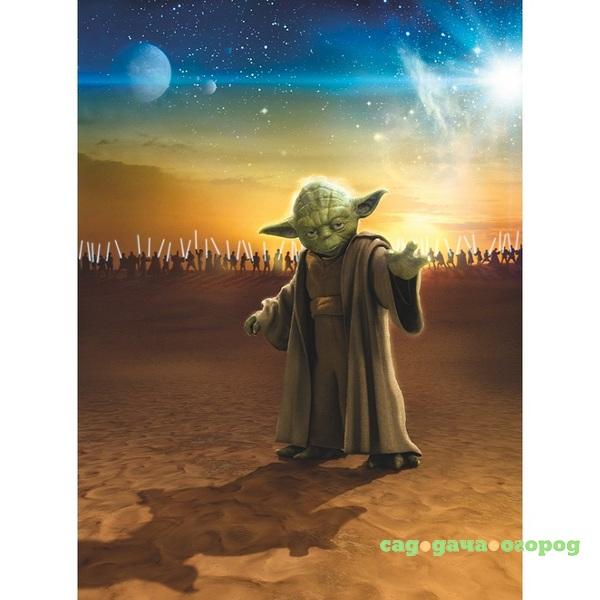 Фото Фотообои бумажные Komar Star Wars Master Yoda 4-442 1,84x2,54 м