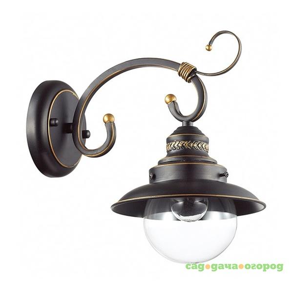 Фото Бра Odeon Light Sandrina 3249/1W коричневое E27 60W 220V