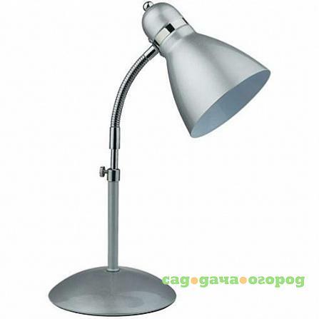 Фото Настольная лампа Odeon Light Zird 2090/1T серый металлик E27 60W 220V