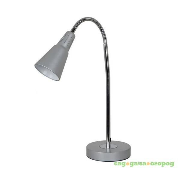 Фото Настольная лампа Odeon Light Mosko 3387/1T серебристая E27 40W 220V