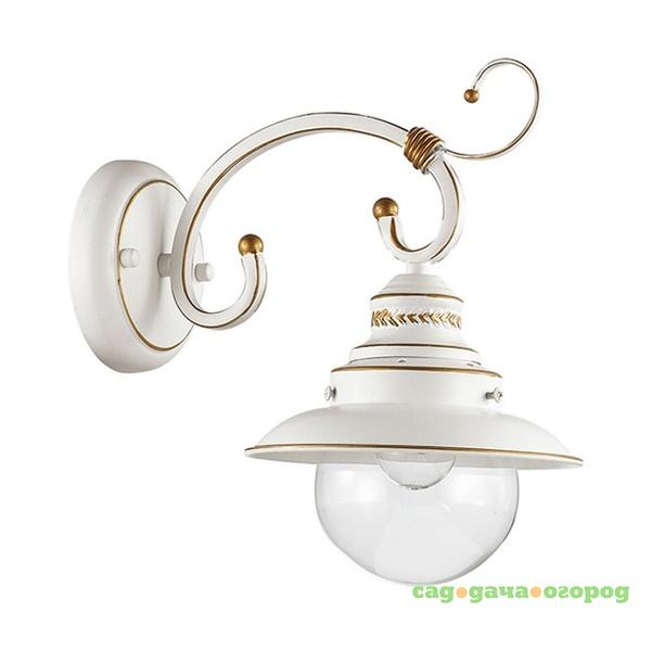 Фото Бра Odeon Light Sandrina 3248/1W белое E14 60W 220V