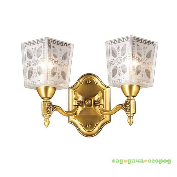 Фото Бра Odeon Light Vitra 2564/2W бронза E14 2х60W 220V