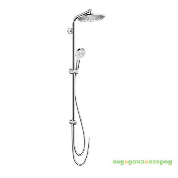 Фото Стойка душевая Hansgrohe Crometta S 1 jet EcoSmart 27270000