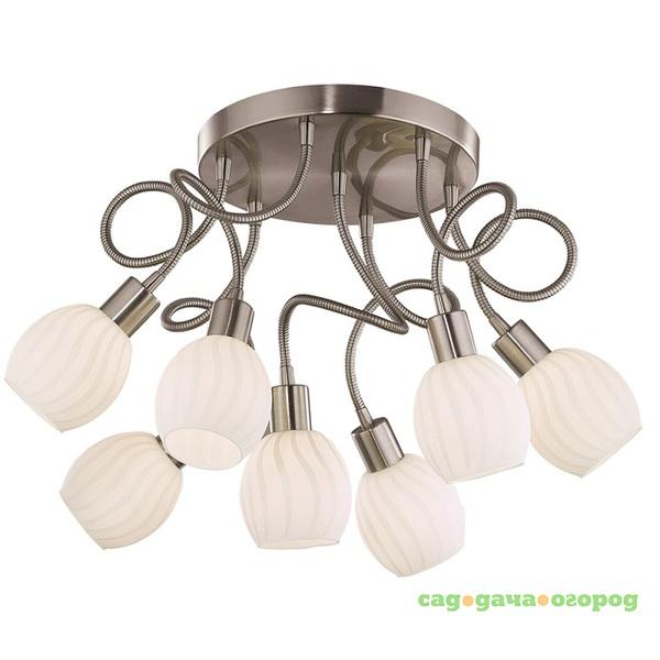 Фото Люстра потолочная Odeon Light Diana 2208/7C матовый никель G9 7х40W 220V