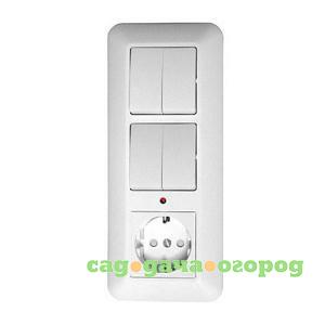 Фото Блок Schneider Electric Прима BK2VR-005B-B белый