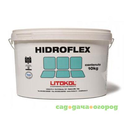 Фото Мастика гидроизоляционная однокомпонентная Litokol Hidroflex 10 кг