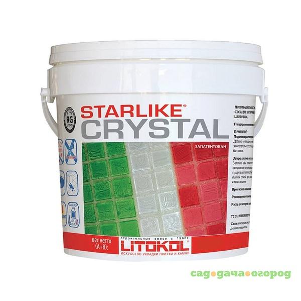 Фото Затирка эпоксидная для швов Litokol Litochrom Starlike C.350 Crystal 5 кг
