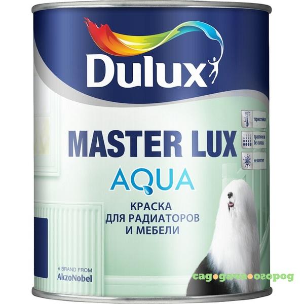 Фото Эмаль акриловая Dulux Master Lux Aqua 70 для радиаторов и мебели база BС глянцевая 2,325 л