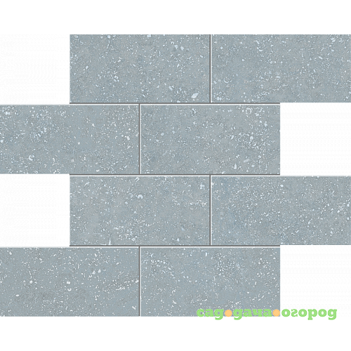 Фото Мозаика из керамогранита Estima Bluestone Bricks Big BS01 350х286 мм