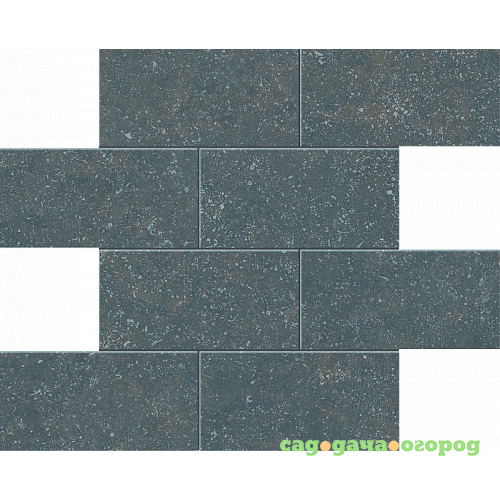 Фото Мозаика из керамогранита Estima Bluestone Bricks Big BS02 350х286 мм