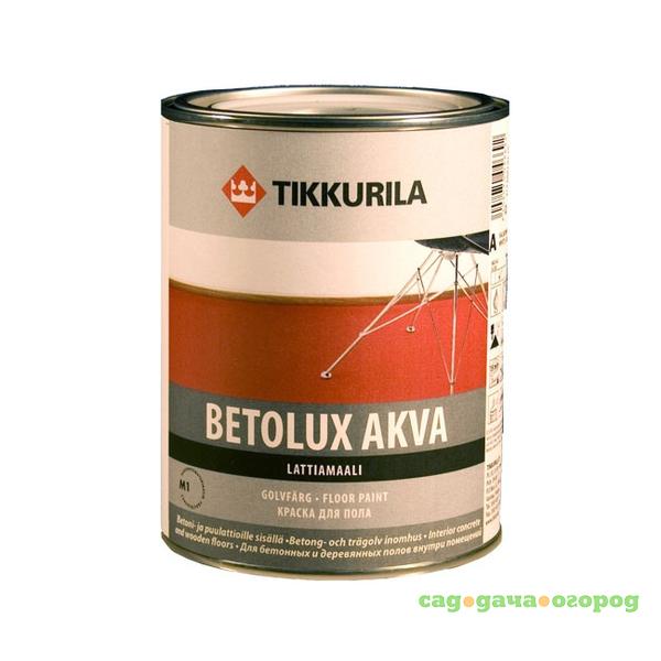 Фото Краска для пола Tikkurila Betolux Aqua A 9 л