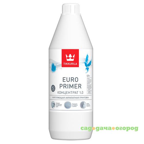 Фото Грунтовка Tikkurila Euro Primer 0,9 л