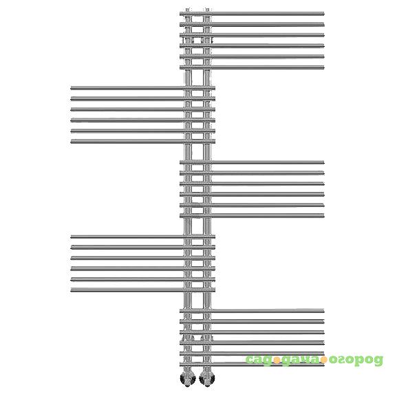 Фото Полотенцесушитель водяной Terminus Европа П30 70х1296 мм