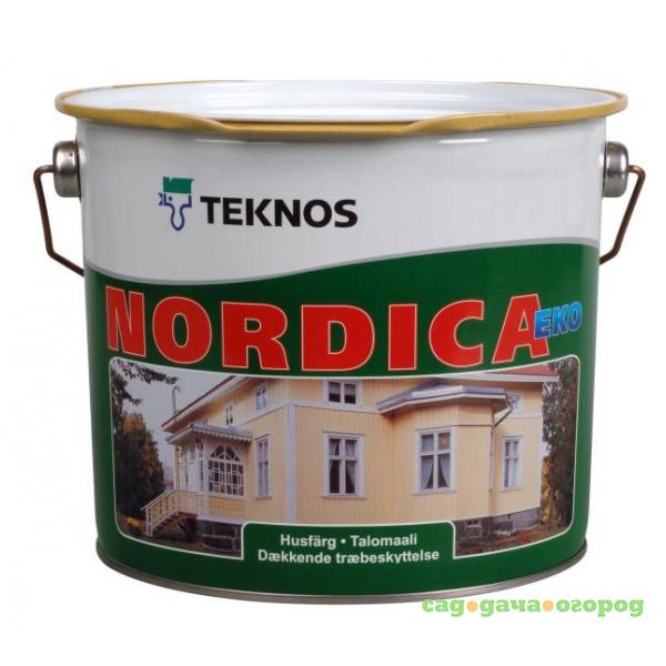 Фото Краска Teknos Nordica Eko РМ1 9 л