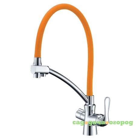 Фото Смеситель для кухни Lemark Comfort LM3070C-Orange