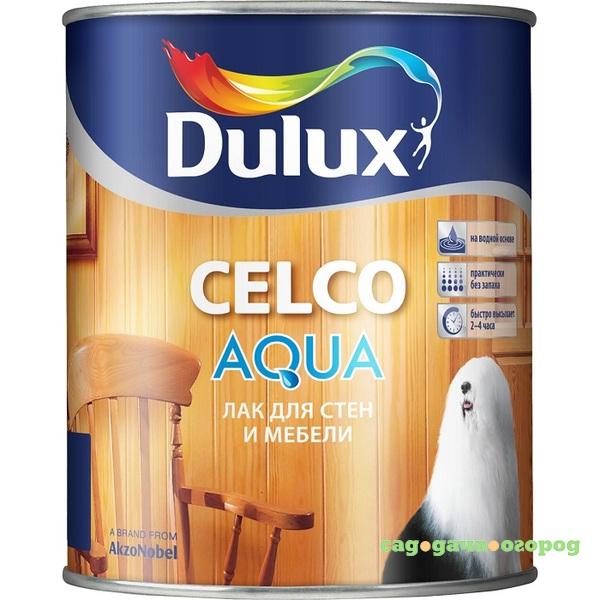 Фото Лак на водной основе Dulux Celco Aqua 70 по дереву глянцевый 1 л