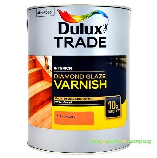 Фото Лак паркетный Dulux Diamond Glaze глянцевый 1 л