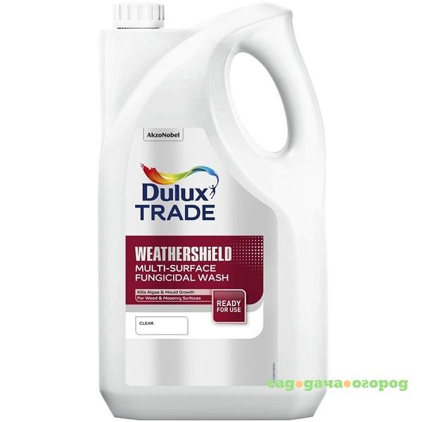 Фото Фунгицидная смывка Dulux Weathershield Multy-Surface Fungicidal Wash 5 л