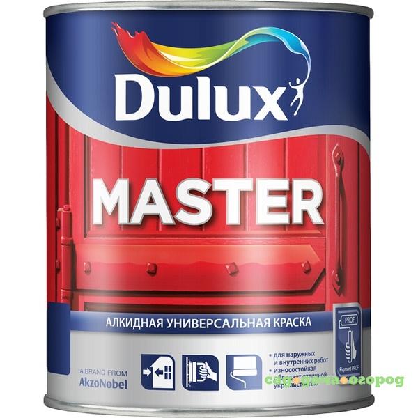 Фото Эмаль алкидная Dulux Master 30 универсальная база BW полуматовая 2,5 л