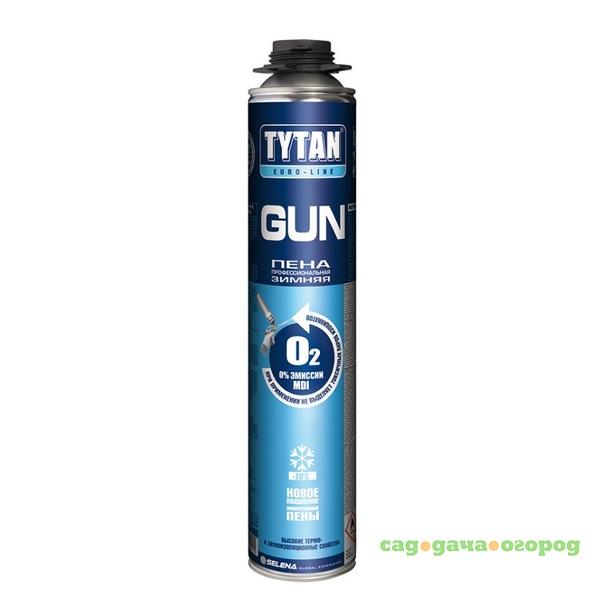 Фото Пена монтажная профессиональная Tytan Euro-line Gun зимняя 750 мл