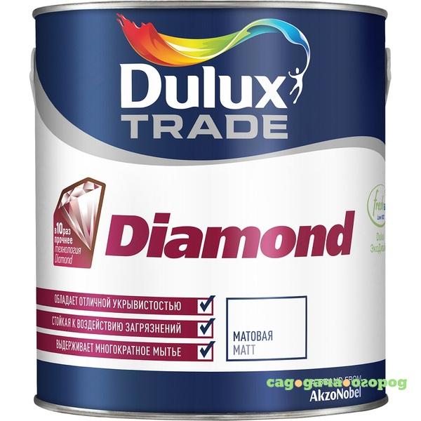 Фото Kраска износостойкая для стен и потолков Dulux Diamond Matt BC 4.5л