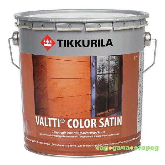 Фото Антисептик Tikkurila Valtti Color Satin EС 9 л