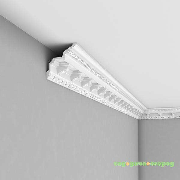 Фото Карниз потолочный полиуретановый Mardom Decor MDA067 2400х133х137 мм