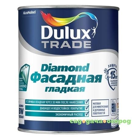 Фото Краска фасадная Dulux база BМ гладкая матовая 2,4 л