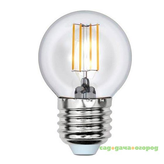 Фото Лампа светодиодная Uniel Sky LED-G45-6W/WW/E27/FR PLS02WH