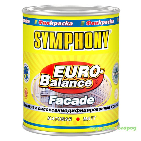 Фото Краска Symphony Euro-Balance Facade Siloxan LС 0,9 л