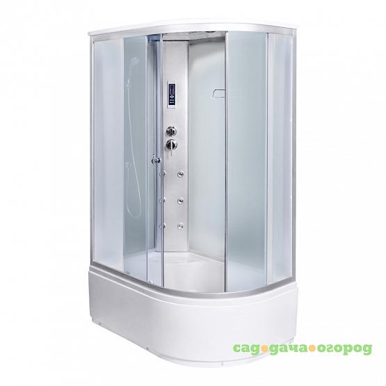 Фото Душевая кабина Aqualux AQ-4073GFL Wh Modo 1300х850х2150 мм