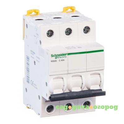 Фото Автоматический выключатель Schneider Electric Acti9 iK60 3п C 40А 6кА