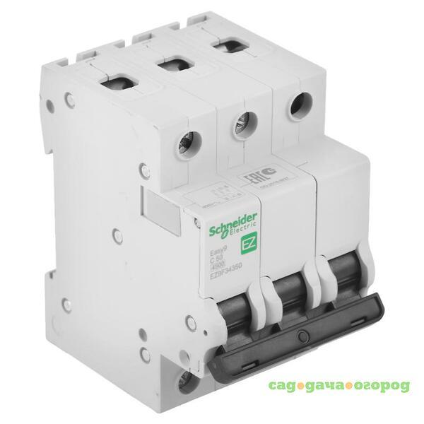 Фото Автоматический выключатель Schneider Electric EASY 9 3П C 50А 4,5кА