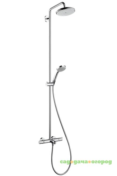 Фото Термостат для ванны Hansgrohe Croma 220 Showerpipe 27223000