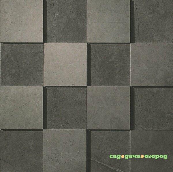 Фото Мозаика из керамогранита Atlas Concorde Marvel Grey Mosaico 3D 300х300 мм