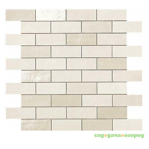 Фото Мозаика керамическая Atlas Concorde Ewall White MiniBrick 800х400 мм