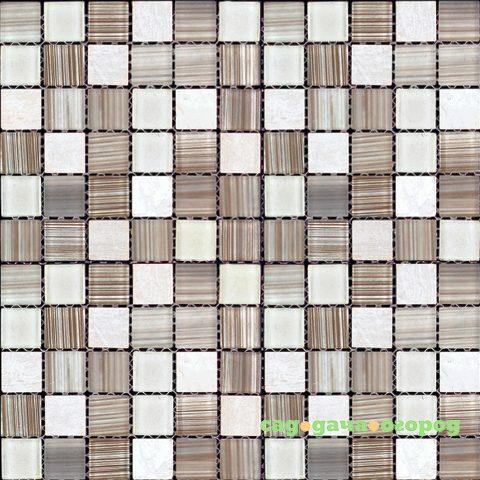 Фото Мозаика из стекла и мрамора Natural Madras MSD-428