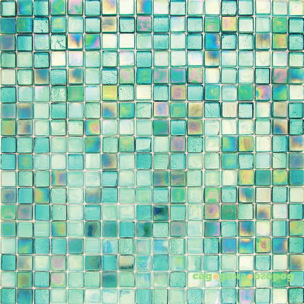 Фото Мозаика из стекла для бассейна Alma Mix 15 мм 08/Draco
