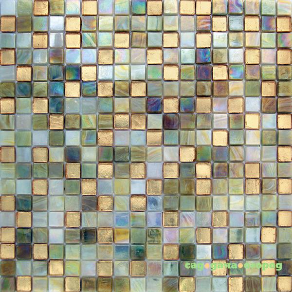 Фото Мозаика из стекла для бассейна Alma Mix 15 мм 07/Talitha