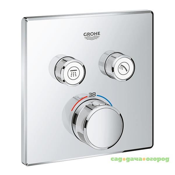 Фото Внешняя часть термостата Grohe Grohtherm SmartControl 29124000