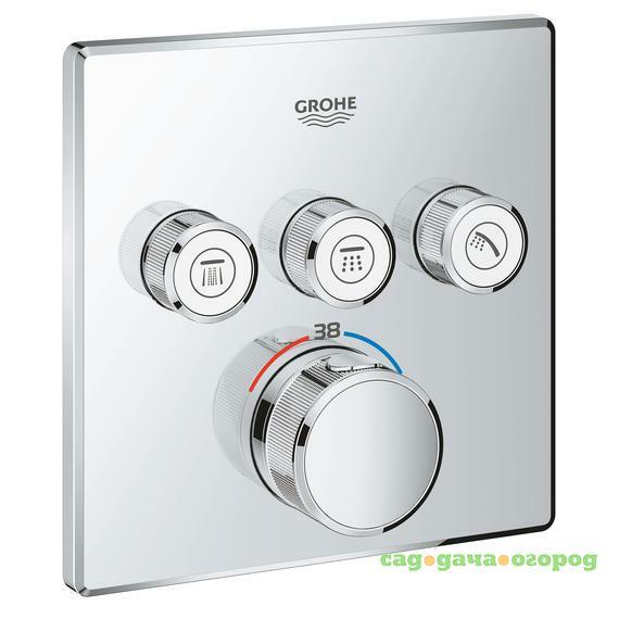 Фото Внешняя часть термостата Grohe Grohtherm SmartControl 29126000 для Rapido SmartBo