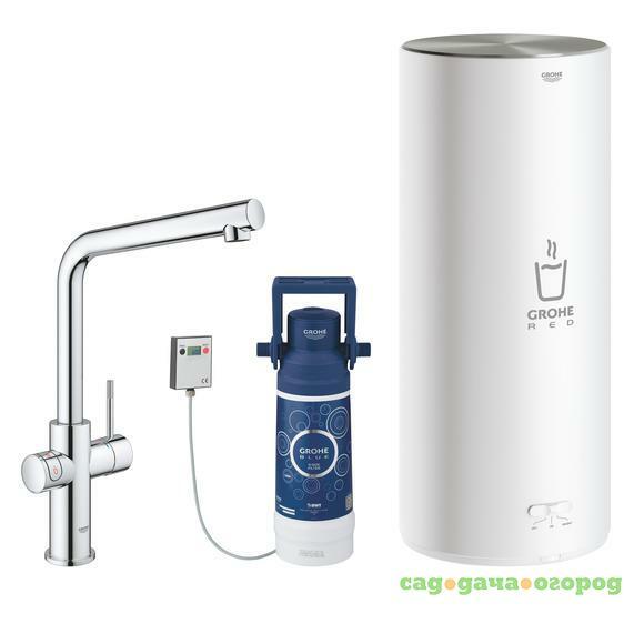 Фото Смеситель для кухни Grohe Red Duo New 30325001 с водонагревателем