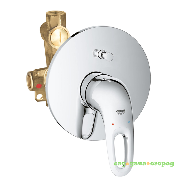 Фото Смеситель для ванны Grohe Eurostyle New 33637003
