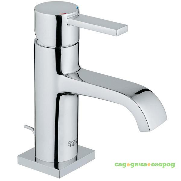 Фото Смеситель для раковины Grohe Allure 32757000 с донным клапаном