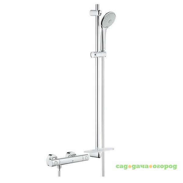 Фото Душевой комплект Grohe Grohtherm 1000 Cosmopolitan M 34321002 со штангой 900 мм