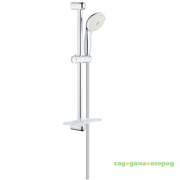 Фото Душевой гарнитур Grohe New Tempesta 27600001 с полочкой