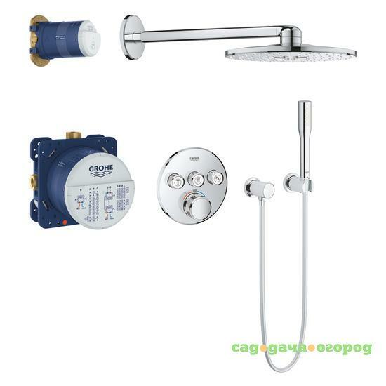 Фото Душевой комплект Grohe Grohtherm SmartControl Perfect 34705000 с термостатом