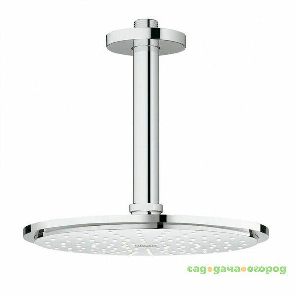 Фото Верхний душ Grohe Rainshower Cosmopolitan 26067000 с потолочным душевым кронштейном