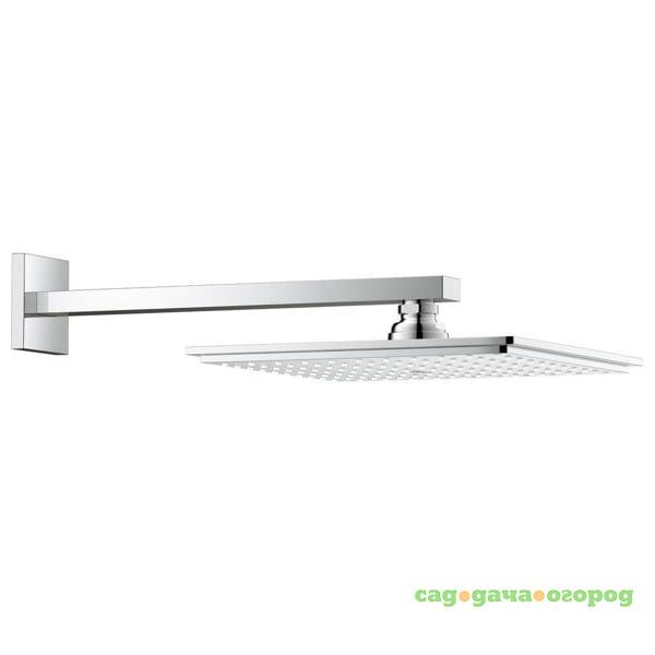 Фото Верхний душ Grohe Rainshower Allure 26064000 с душевым кронштейном