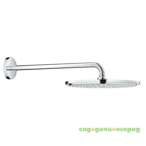 Фото Верхний душ Grohe Rainshower 310 26257000 с душевым кронштейном